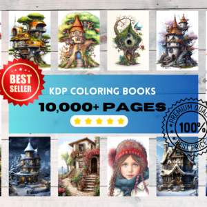 KDP KIDS COLORING BOOK-MEGA BUNDLE- 10,000+ Pages