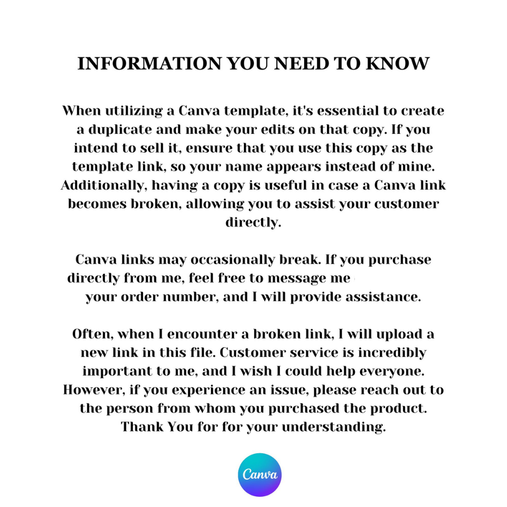 Copy Of Information You Need To Know